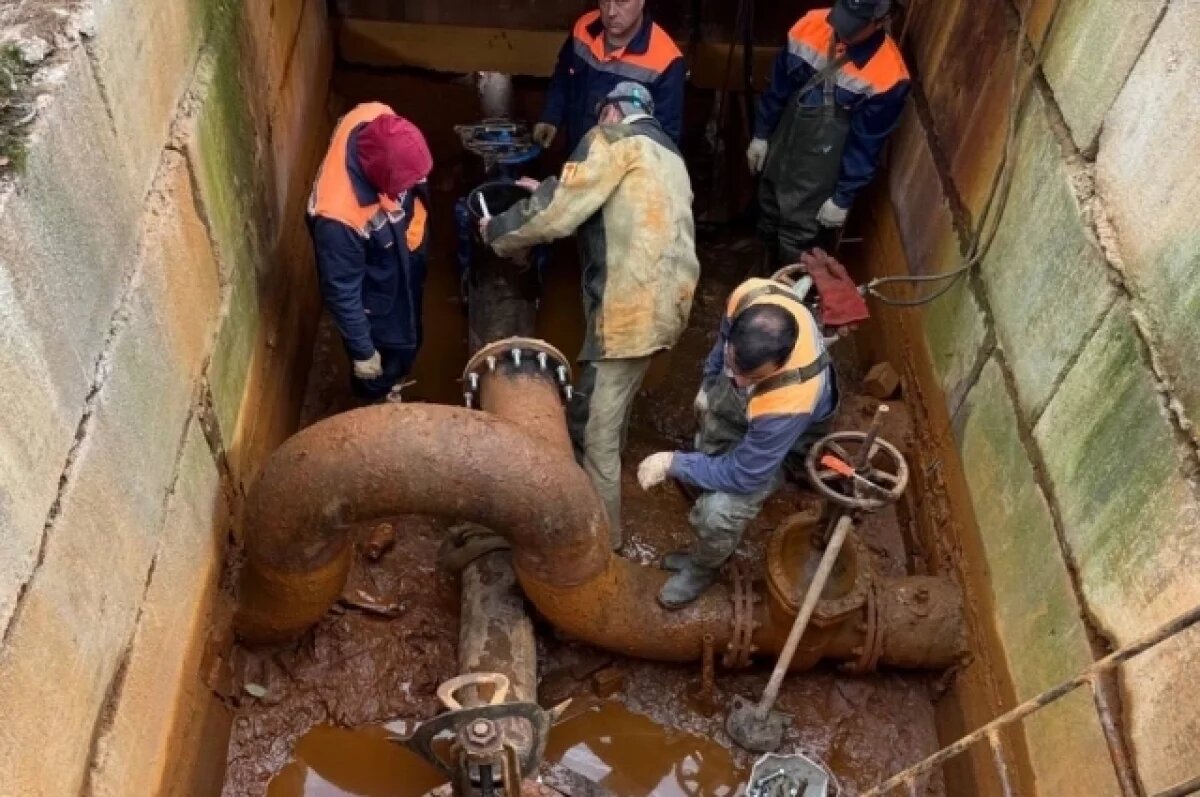    Калужский водоканал приступил к модернизации труб на площади Телевизионной