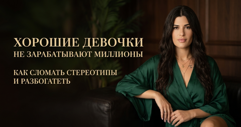 Хорошие девочки не зарабатывают миллионы: как сломать стереотипы и разбогатеть