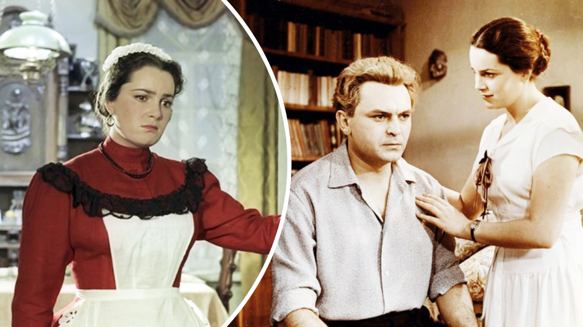 Элина Быстрицкая. Кадр из фильма "Тихий Дон"/"Неоконченная повесть"