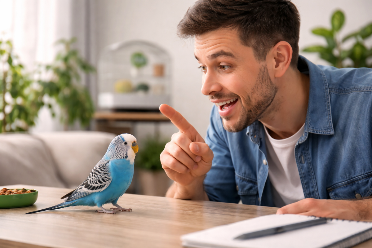 Как научить попугая говорить. Фото: журнал "Питомцы".