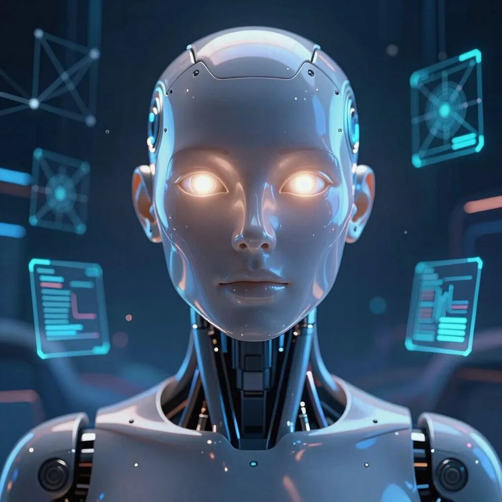 Искусственный интеллект. Иллюстрация сгенерирована нейросетью