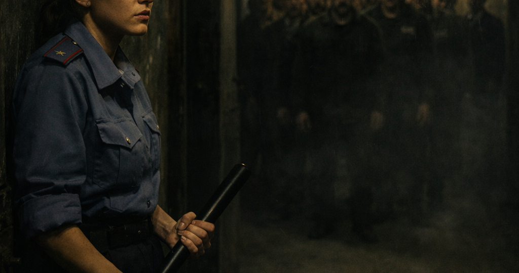 Прапорщик Черепанова отказалась пропустить наркотики в колонию, и её отдают на расправу зэкам...( часть 1)