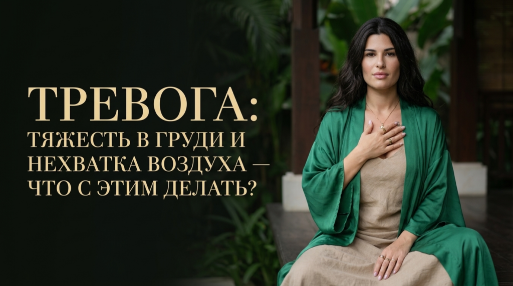   Тревога: как справиться с тяжестью в груди и нехваткой воздуха Татьяна Костова