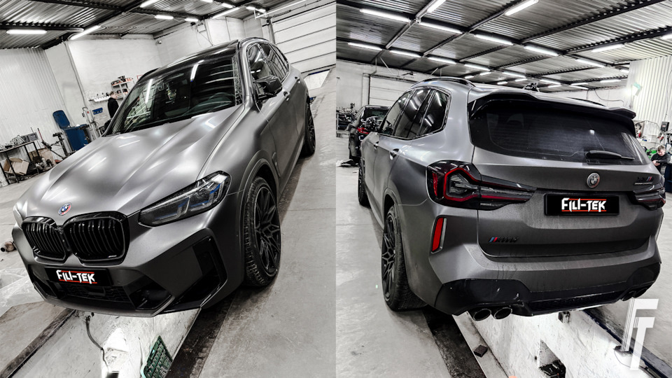 Удаление OPF-фильтров на BMW X3M F97