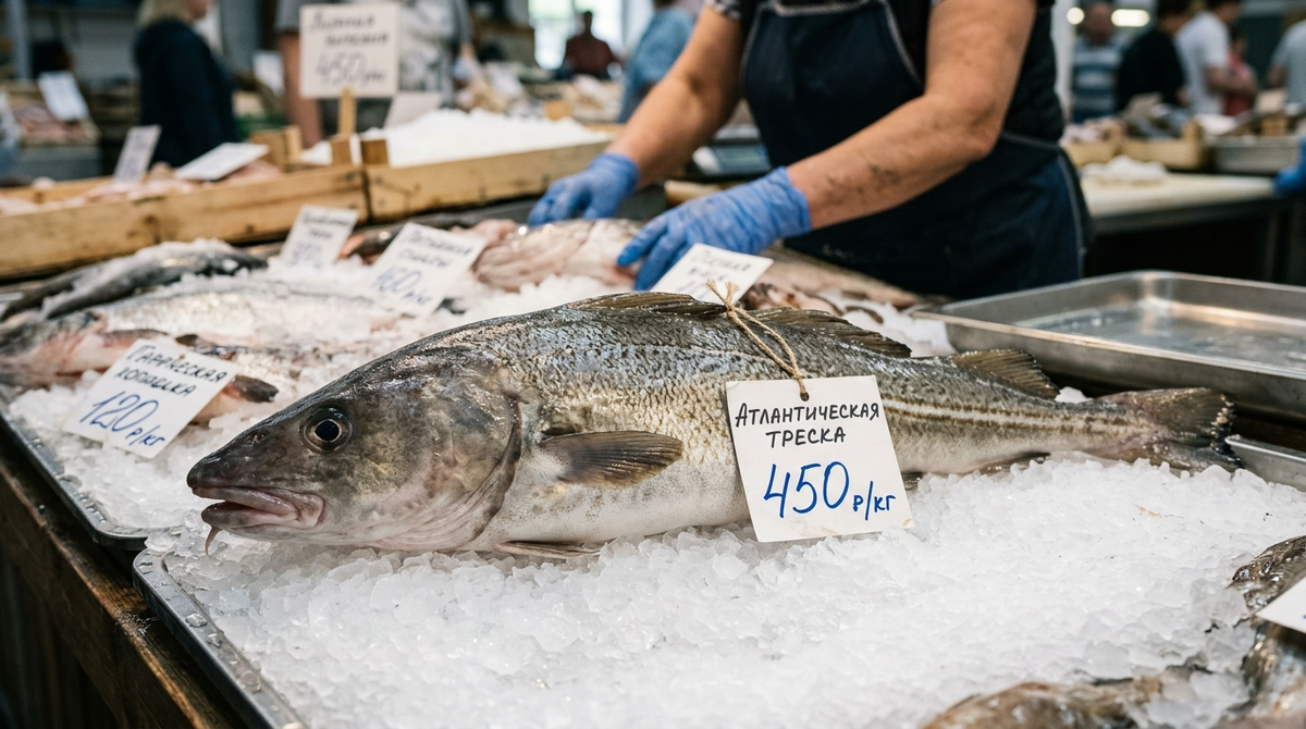 Самая дешёвая рыба Мурманска стала деликатесом — считаю наценку