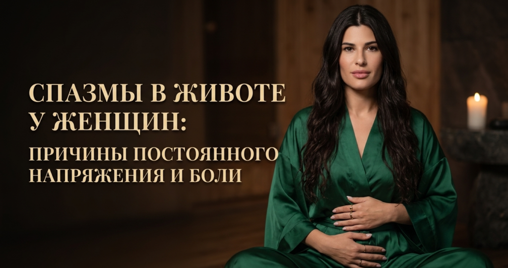 Спазмы в животе у женщин: причины постоянного напряжения и боли