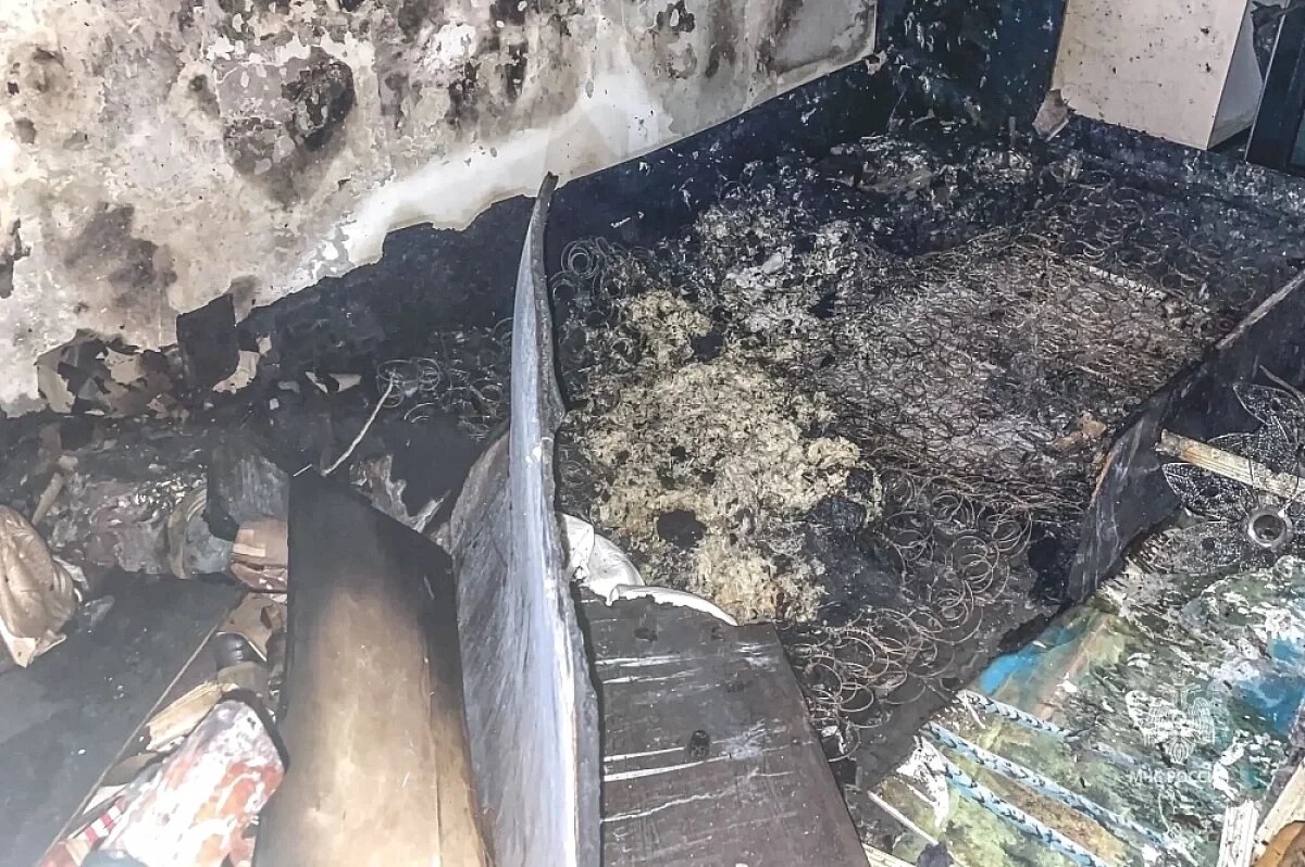    Курящая пенсионерка сгорела в Волгограде из-за непотушенной сигареты