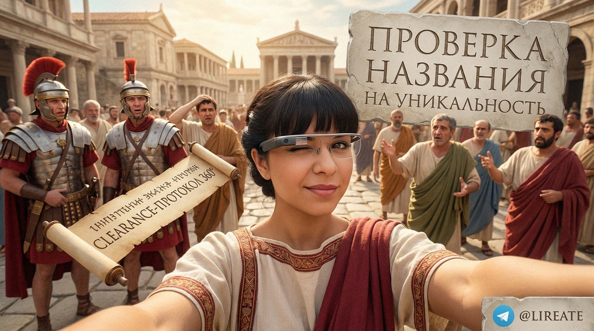    Проверка названия на уникальность с использованием протокола 360° Лирейт