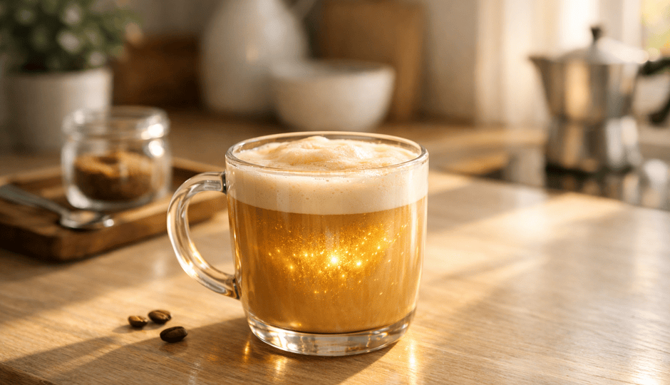 Блестящий раф: как приготовить самый фотогеничный кофе дома?
