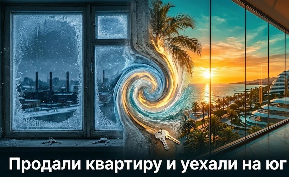 Лед Сибири тает в золотом часе Юга. Момент абсолютного счастья, за которым часто скрывается самая дорогая ошибка в жизни. 