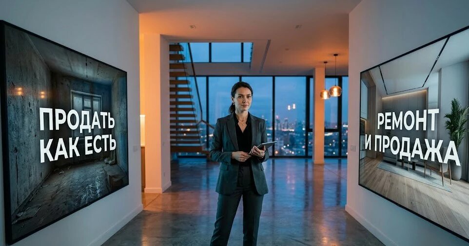 дилема выбора ремонт или продажа