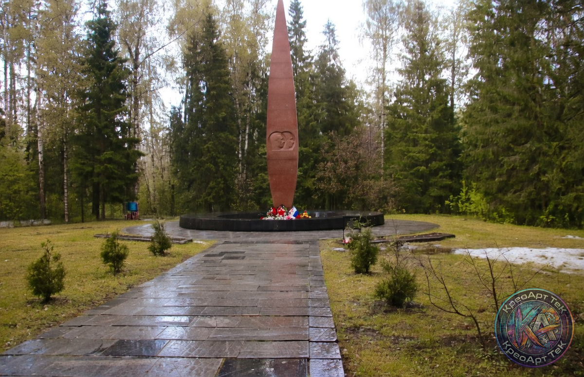 Благоустройства мемориала Гагарина и Серегина