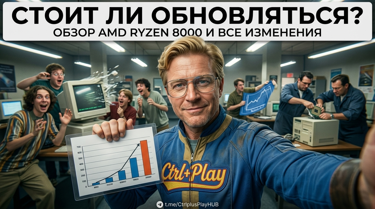 Обзор процессоров AMD Ryzen 8000: что изменилось и стоит ли обновлять?