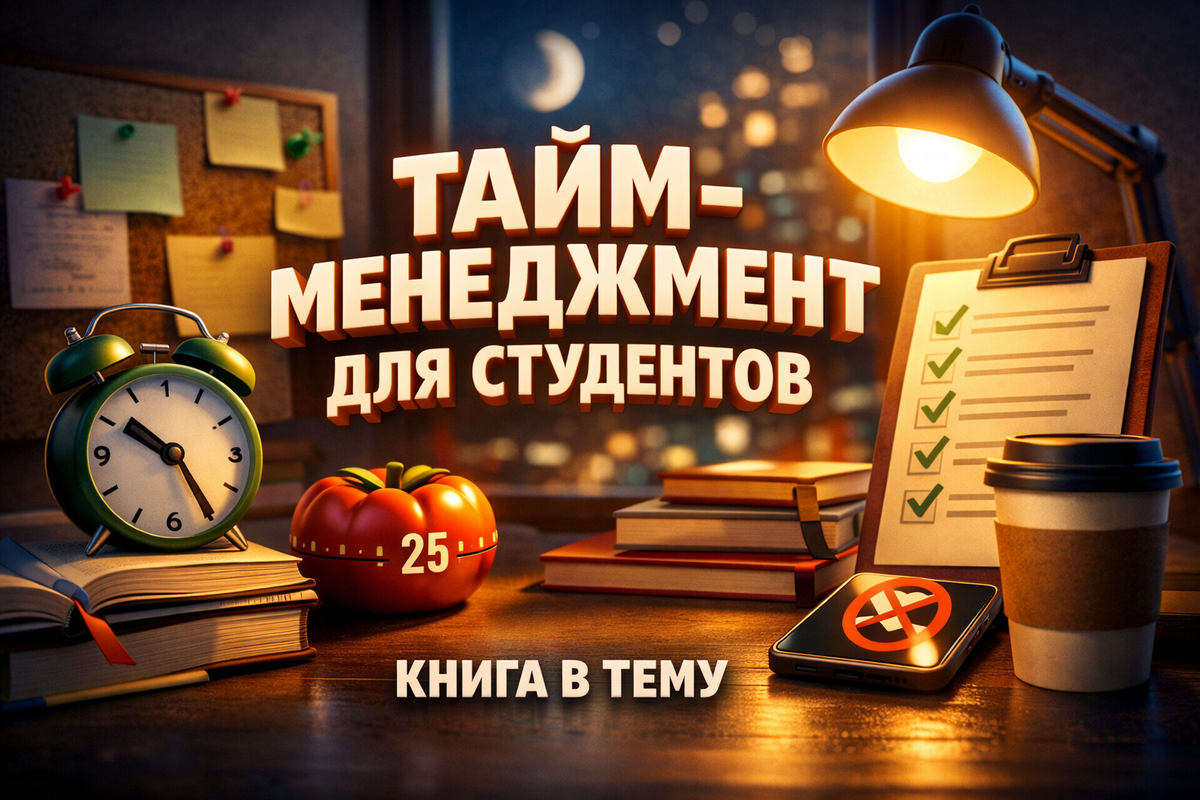 Как студенту всё успевать: тайм-менеджмент для учёбы и отдыха без выгорания