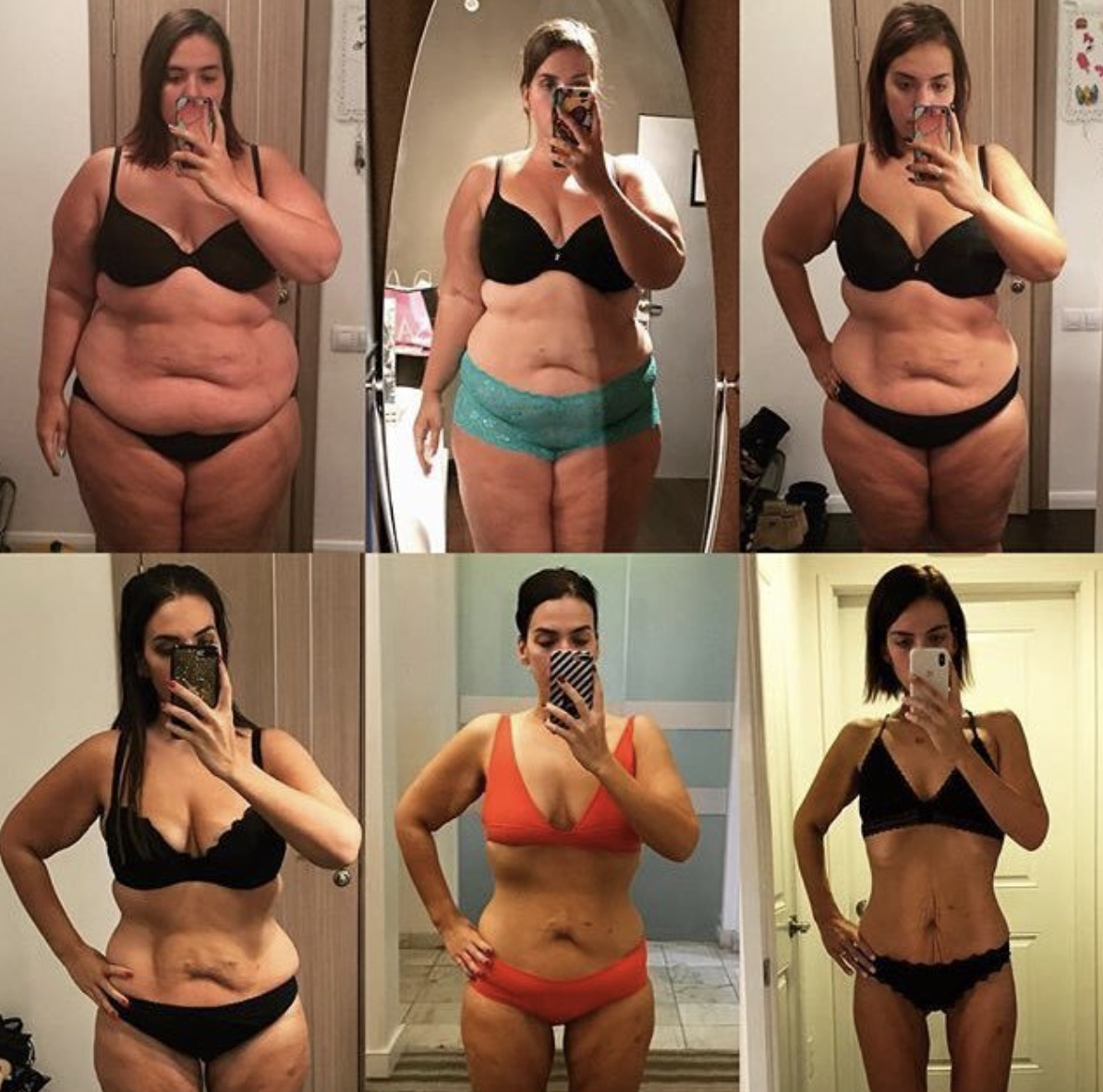 Лили в процессе похдения