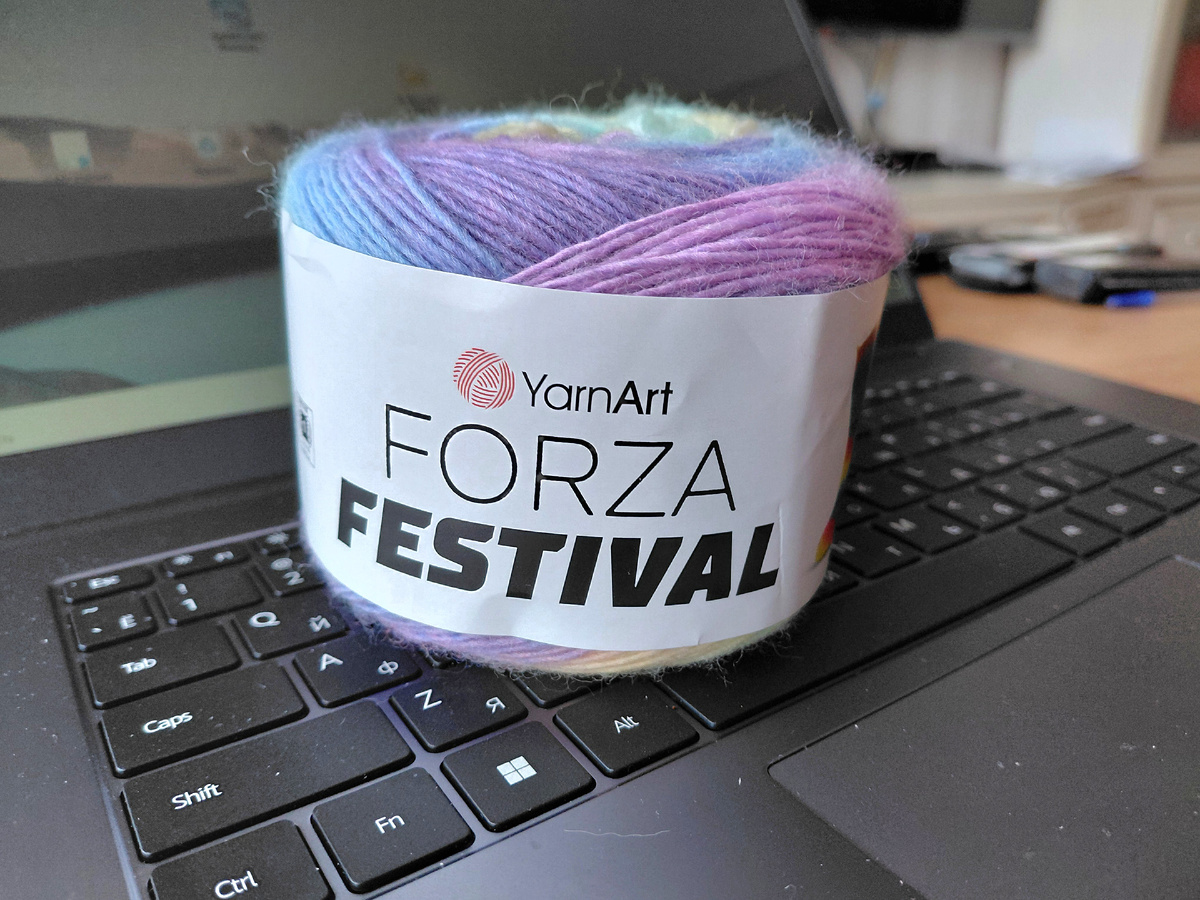 Пряжа Forza Festival от ЯрнАрт.
