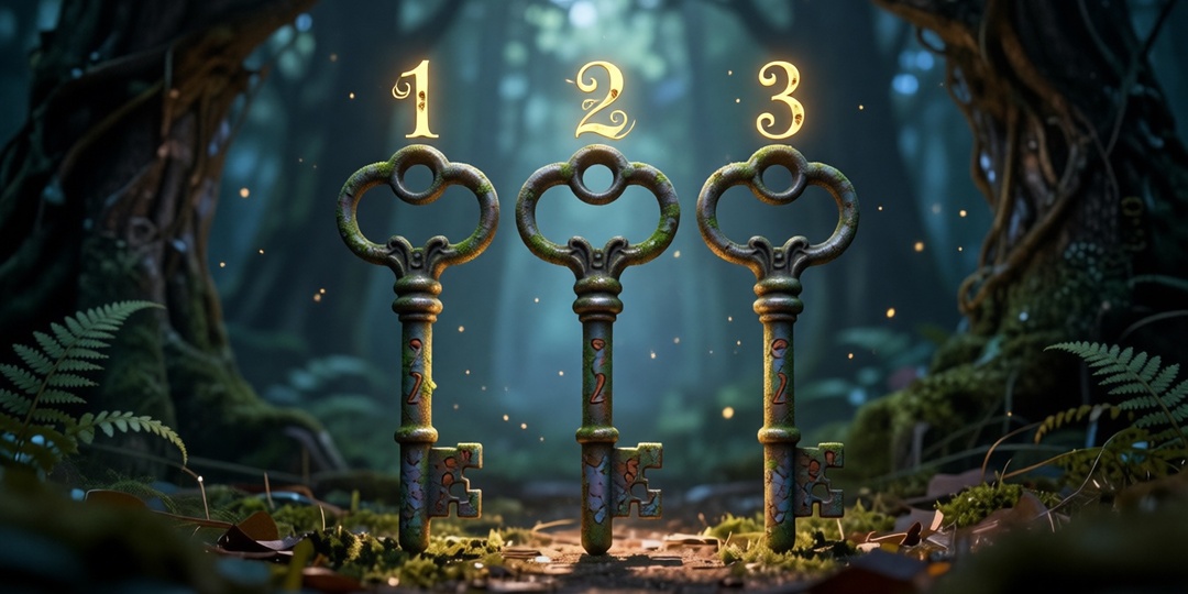 Интуитивный тест: выберите магический ключ и узнайте, что мешает достичь успеха