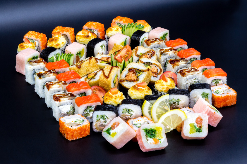 Фото из меню службы доставки суши и роллов Хигаси, Калуга : https://higasi.ru/menu/