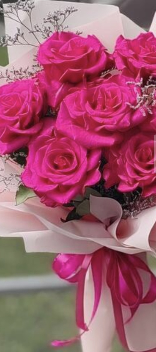 Красивый букет розовых роз. Фото из открытых источников. 