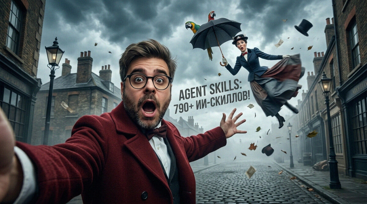    Интерфейс хаба Agent Skills для выбора ИИ-скиллов автоматизации Артур Хорошев