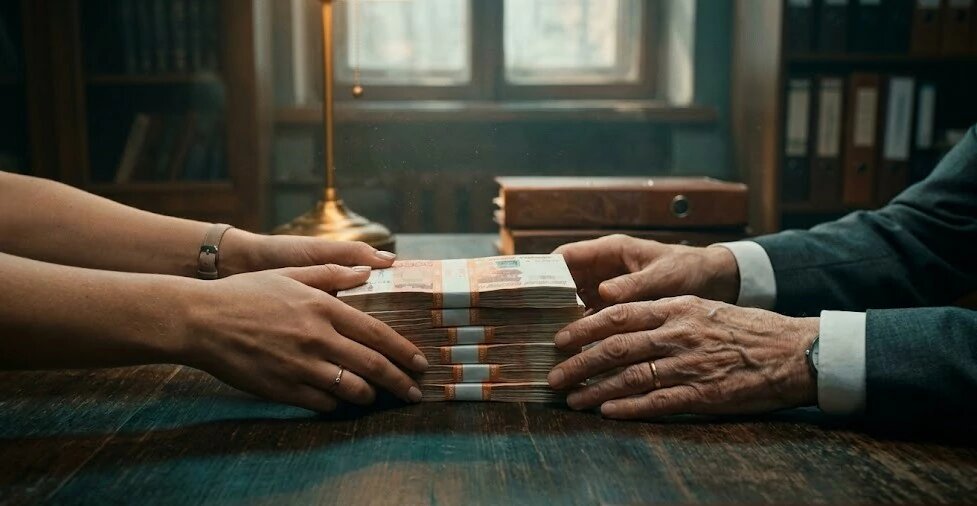 Цена доверия 5,8 миллиона: сделка прошла быстро и по-семейному, наличными, без ячеек и нотариуса. Идеальные условия для схемы.