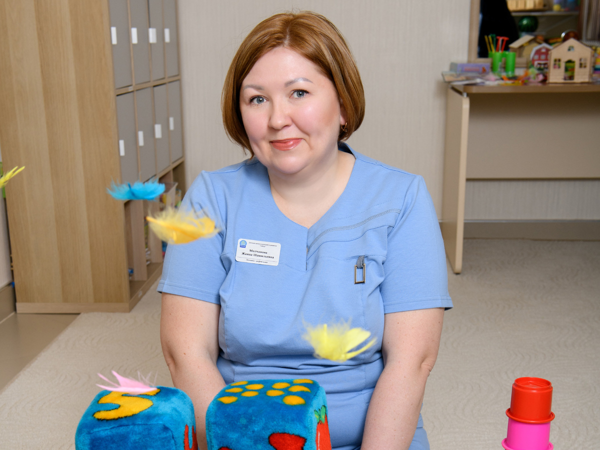 Молчанова Жанна Шамильевна - логопед-дефектолог, дефектолог центра нейроразвития детей  "Айгер"