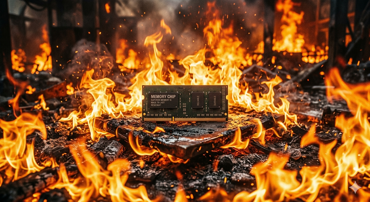 Американские учёные создали чип памяти, способный работать при температуре 700 градусов и потенциально выше  📷
