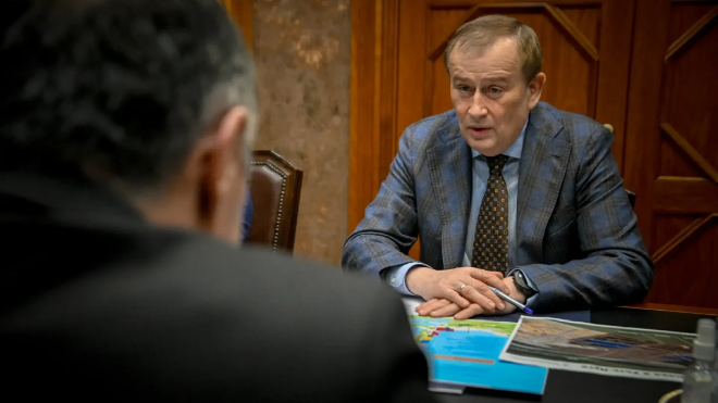 Дрозденко и Тарасенко обсудили развитие морской логистики в Калининград