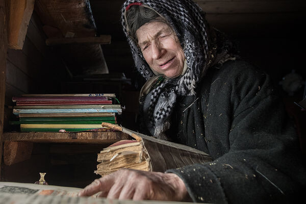 Отшельница из семьи староверов Агафья Лыкова, февраль 2018 года / РИА «Новости»   📷