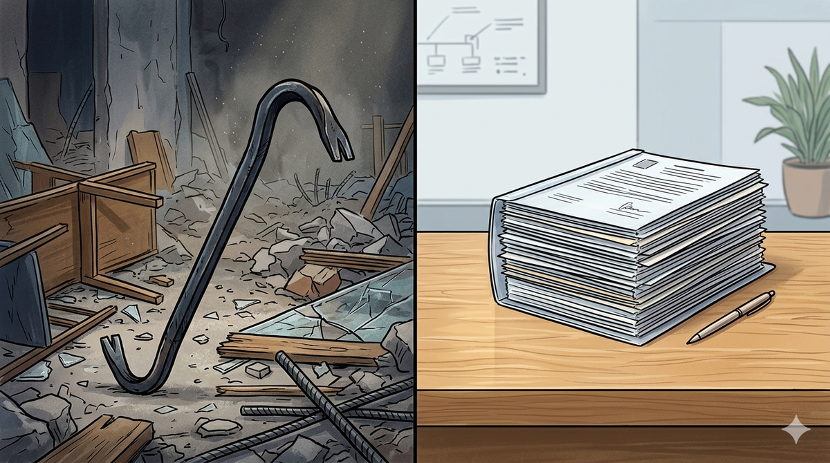 Монтировка или бумага?