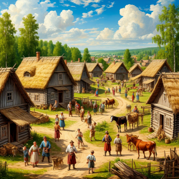 Один день из жизни крестьянской семьи XVIII века: от зари до зари