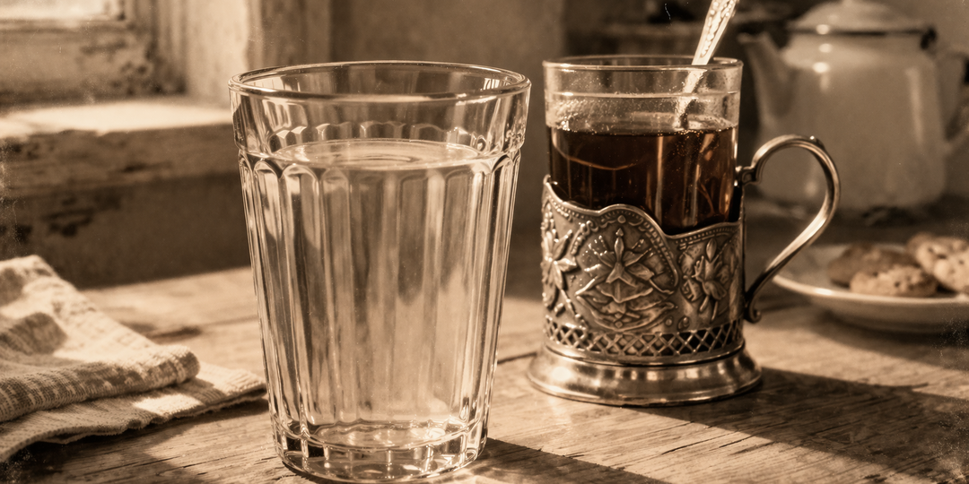 Его придумала женщина, создавшая «Рабочего и колхозницу». Почему гранёный стакан до сих пор не сломан