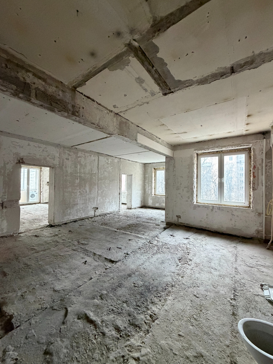 Фото с замера от компании Петришин-Строй