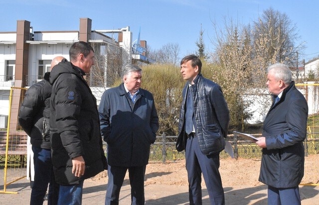 В Твери завершается строительство трубопровода на Набережной Афанасия Никитина