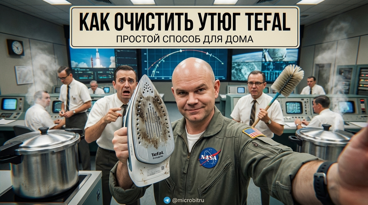    Эффективные способы очистки подошвы утюга Tefal Easygliss. as7