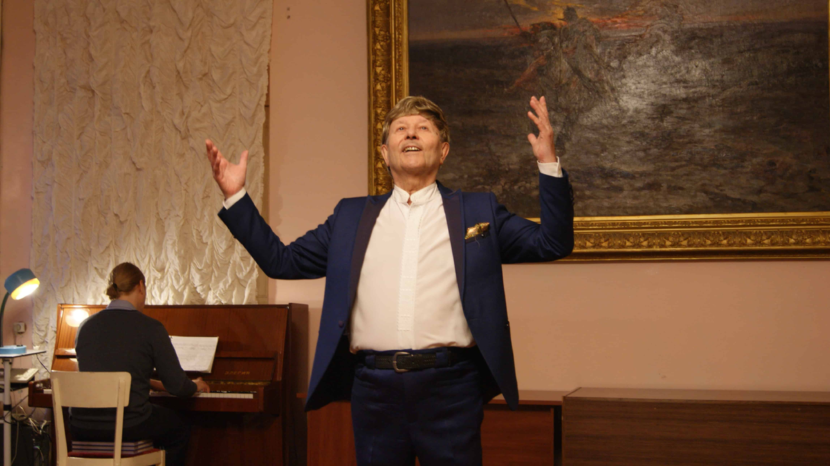 Юрий Решетников (чтец) и Олег Пустынников (фортепиано)