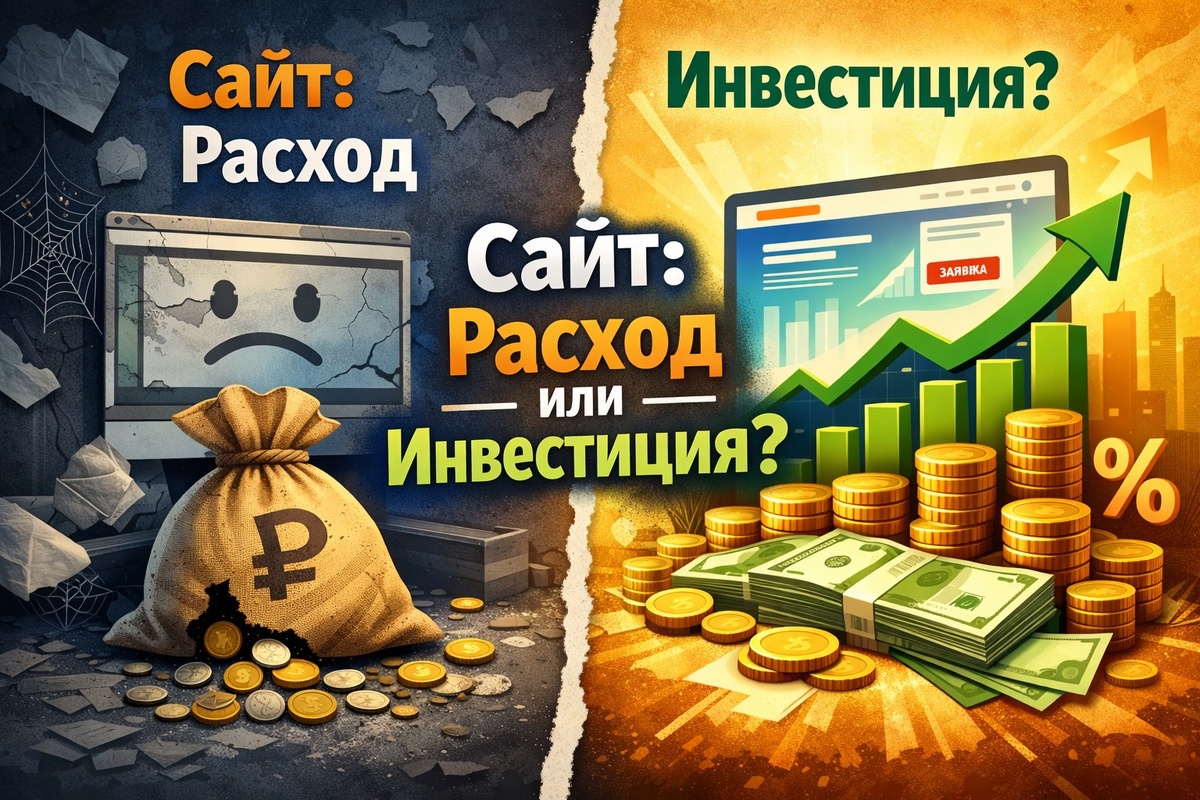 Почему компании выгодно смотреть на сайт как на инвестицию, а не как на расход 