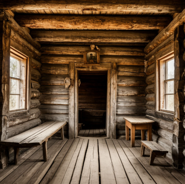 Где спали крестьяне в XVIII веке