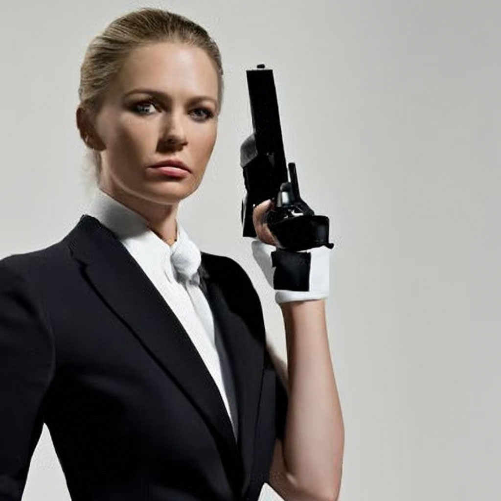 "Agent 007 female", фото из Яндекса. 