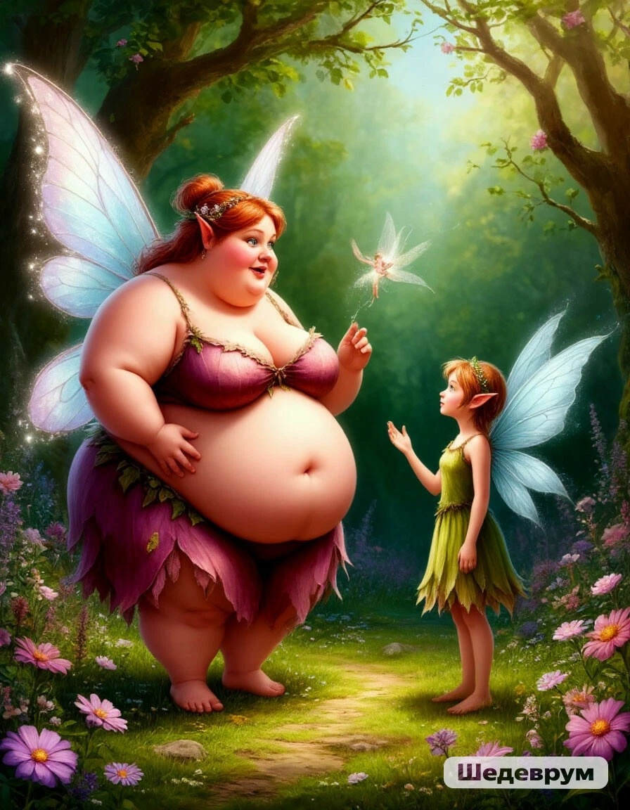 Госпожа Неведа и Жужа беседуют