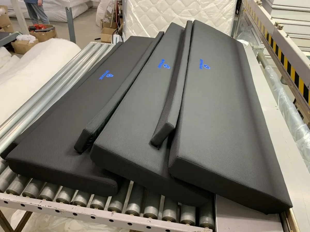 Отгрузка партии матрасов СПАЛБЕР Комфорт SITRAK C7H для ТК из Московской области. Фото Спалбер_2.