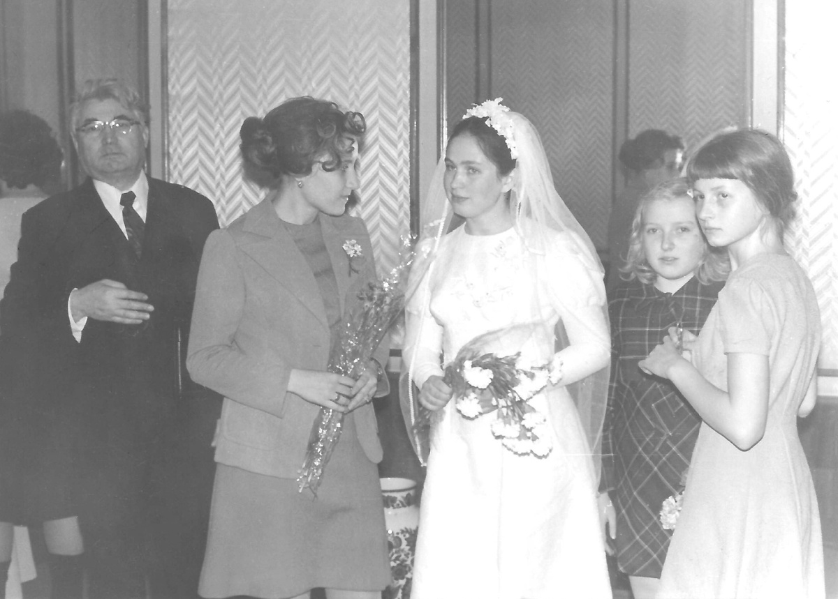 "Во дворце бракосочетания", 1975 год. Фото: В.Скворцов.