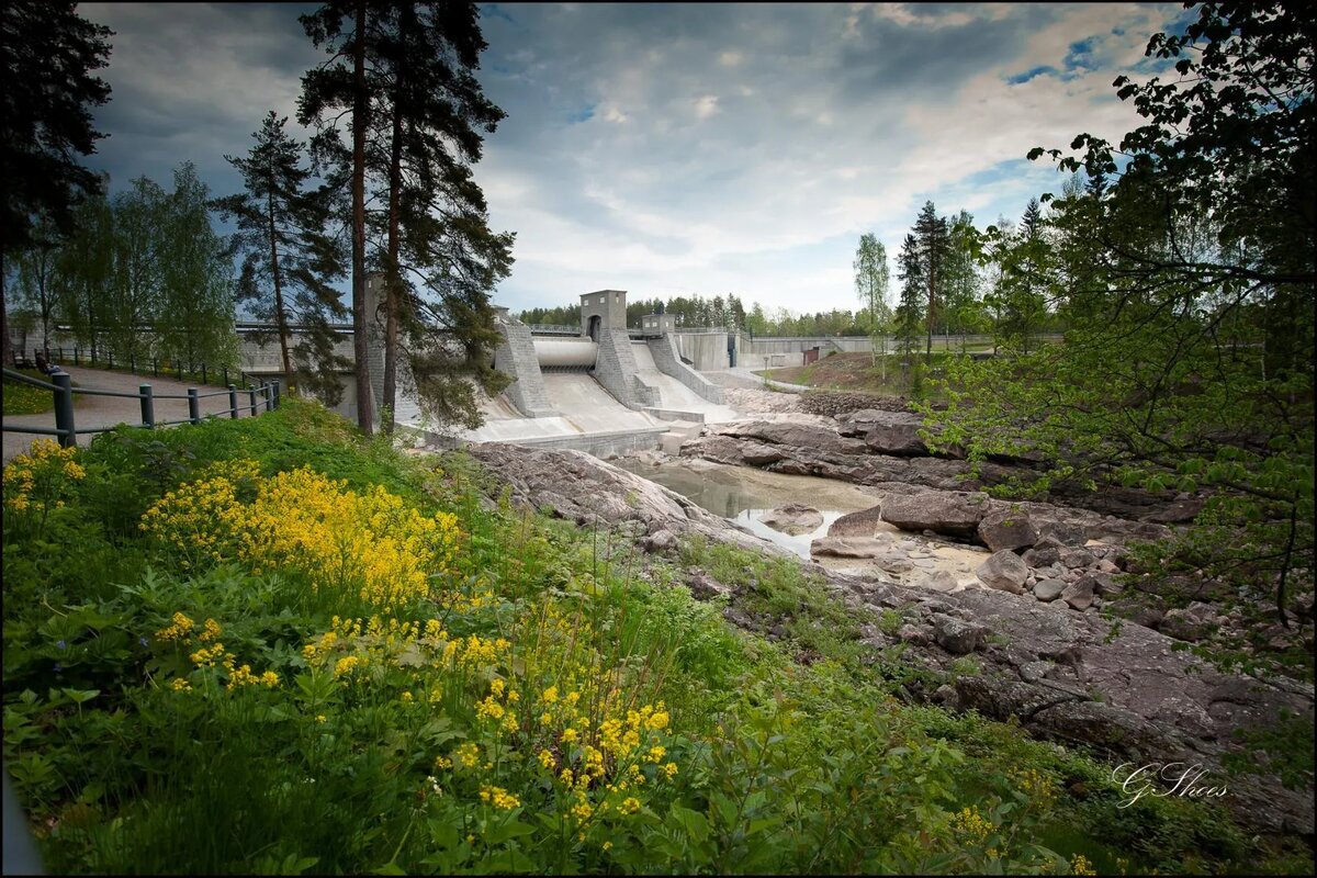 Иматранкоски. Водоскат, а не водопад