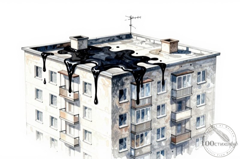 гудрон на крыше