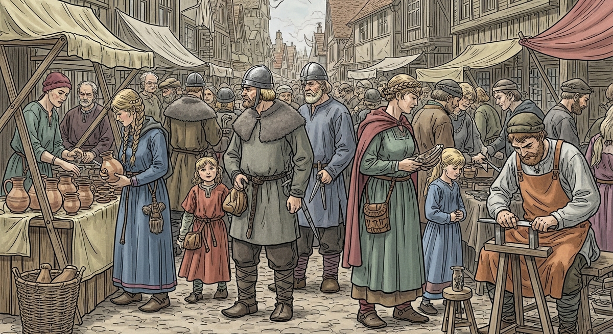 Столица викингов в Британии Йорвик