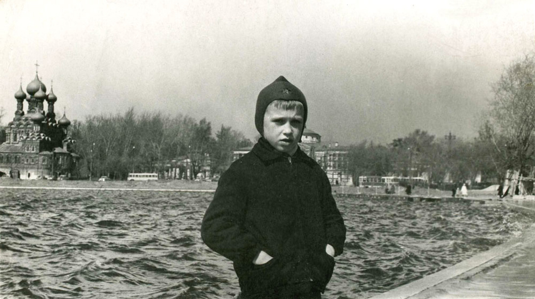 "Останкинский пруд", 1960-е годы. Фото: В.Скворцов.