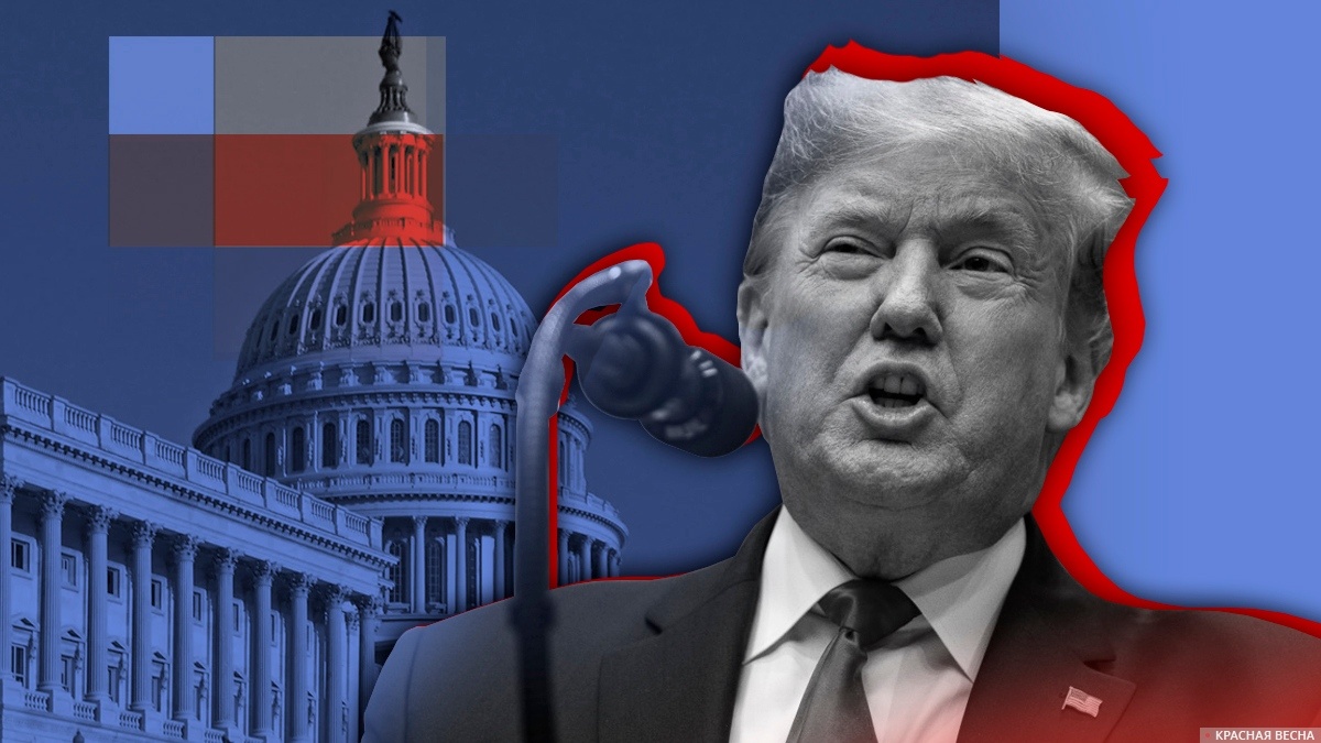     Дональд Трамп и Конгресс США   
Сергей Кайсин © ИА Красная Весна
