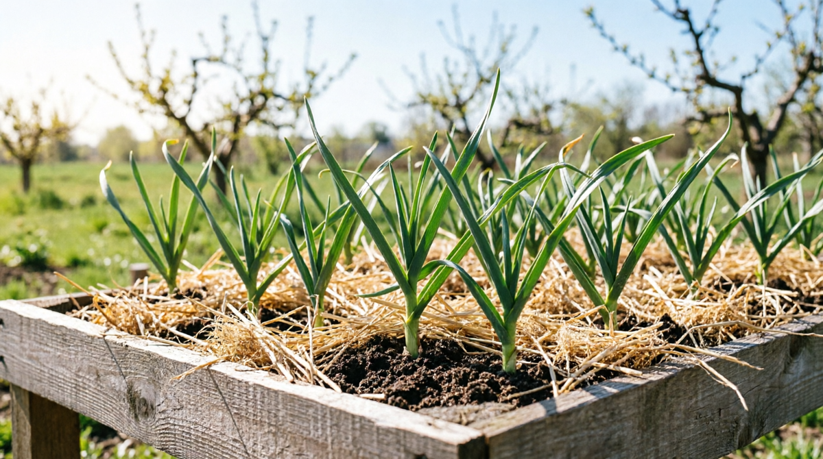 На глине без высоких грядок чеснок не вырастить
