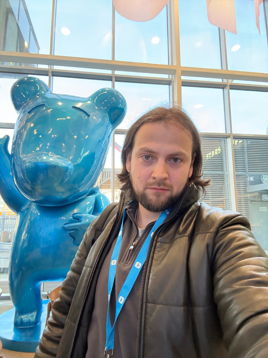 Илларион Владимирович в офисе VK Company