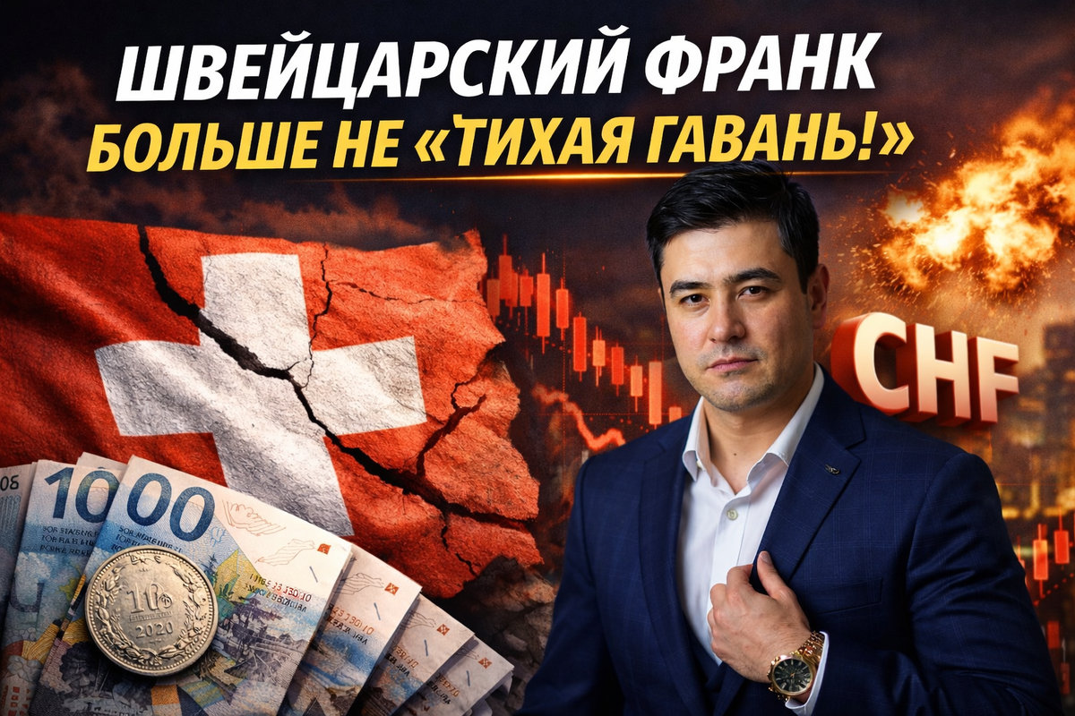 Швейцарский франк потерял статус «тихой гавани»: что происходит и чего ждать трейдерам